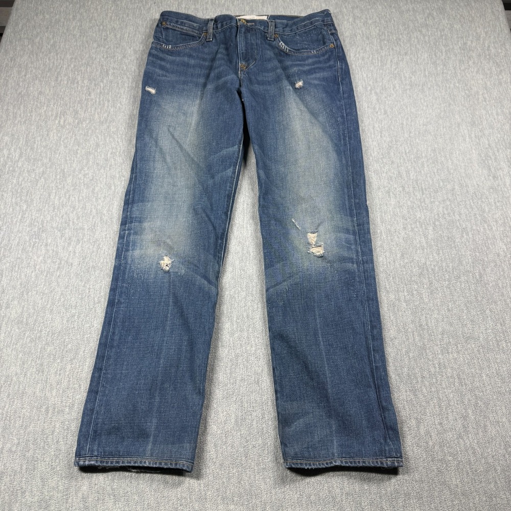 Paper Denim Cloth Jeans Men's 33 Blue James Skinny Straight Leg Classic